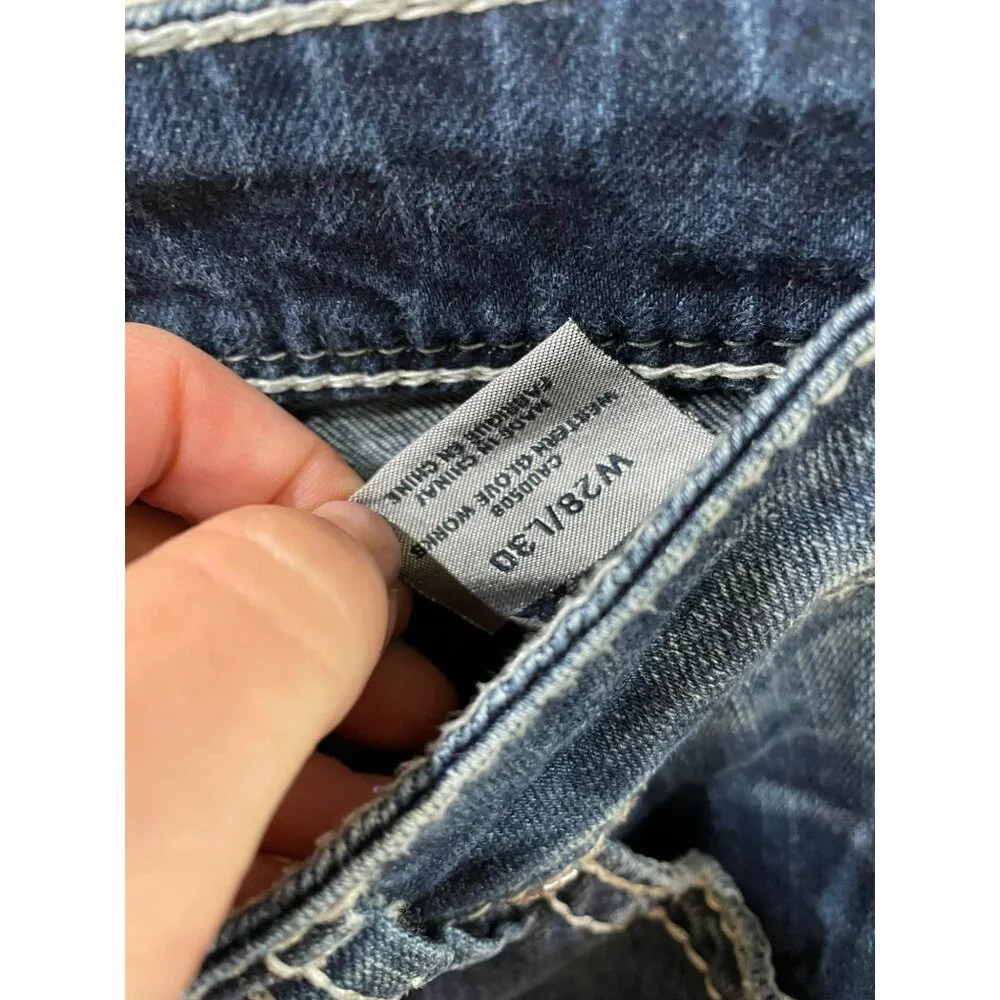 Silver Jeans Co. Suki Mid-Rise Bootcut Jeans Size W28 / L30 Womens Denim